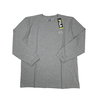 سویشرت سایز بزرگ مردانه طوسی برند فیلا اورجینال Filla