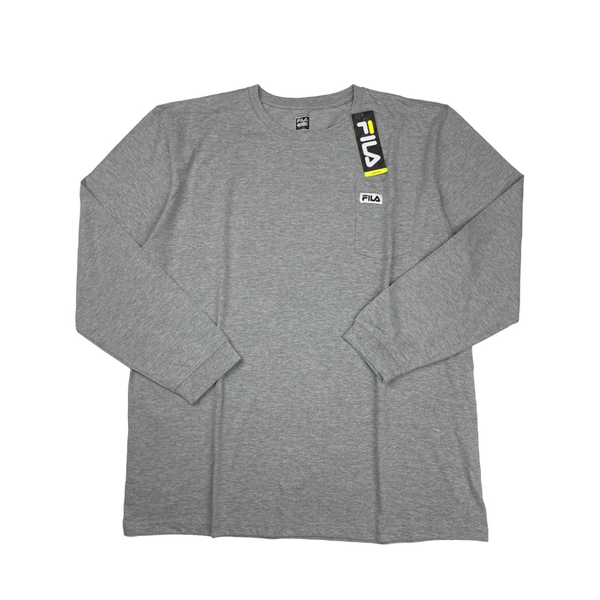 سویشرت سایز بزرگ مردانه طوسی برند فیلا اورجینال Filla