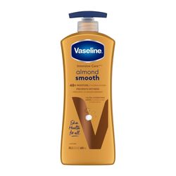 لوسیون بدن وازلین Vaseline سری Intensive Care مدل Almond Smooth حاوی عصاره بادام حجم 600 میل