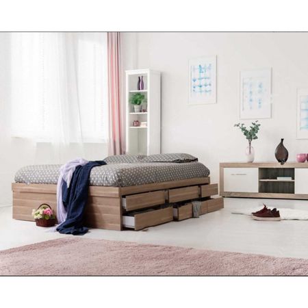 تخت خواب یک نفره مدل کالج سایز 200 × 120 سانتی متر 