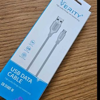 کابل شارژر تایپ سی verity مدل CB3146T