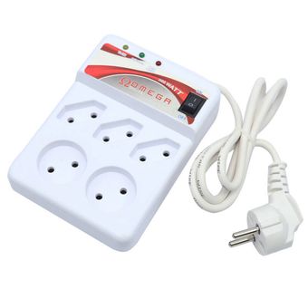 محافظ ولتاژ امگا مدل 5خانه کلید دار ( 1.5 متری) مدل P5000