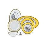 سرویس غذاخوری 28 پارچه چینی زرین ایران مدل ایتالیا اف ویلیج کد 0128 درجه عالی