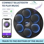 کیسه بوکس هوشمند دیواری موزیکال Smart Wall-Mounted Music Boxing Machine