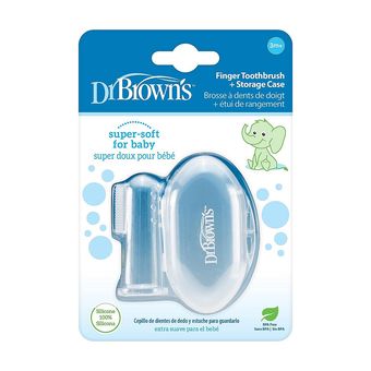 مسواک انگشتی کودک دکتر براونز با برس نرم