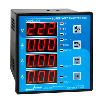 سوپر ولت آمپرمتر شیوا امواج مدل VAD-96B