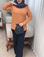 تونیک کتان نخ سیلویا‌3202