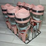 ست جا ادویه 6 پارچه کاپریس مدل فلورا کد 05