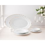 سرویس غذاخوری 29 پارچه چینی زرین ایران سری نئو کلاسیک مدل نارسیس درجه عالی