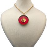 گردنبند زنانه طرح انار کد 98005