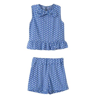 ست تاپ و شلوارک راحتی نوزادی مدل MDSS-CH2425