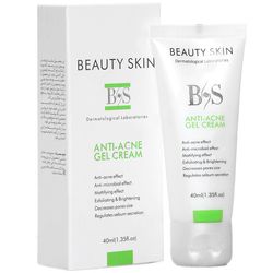 ژل کرم ضد جوش بی اس بیوتی اسکین مدل sebum & acne حجم 40 میلی لیتر