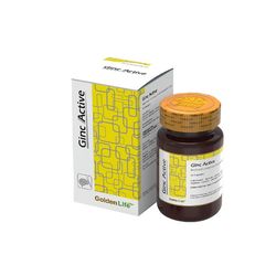 قرص جینک اکتیو گلدن لایف بسته 30 عددی