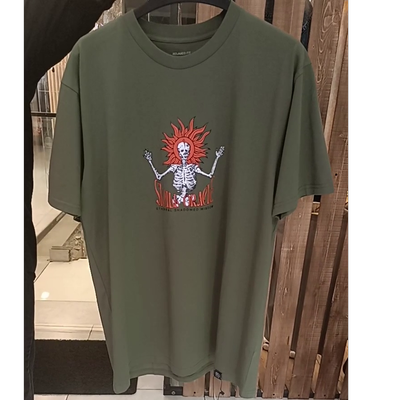 تیشرت وارداتی یونیسکس طرح skull از برند pull and bear