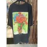 تیشرت وارداتی یونیسکس طرح  نقاشی ونگوک از برند bershka