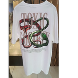 تیشرت وارداتی یونیسکس طرح snake از برند zara