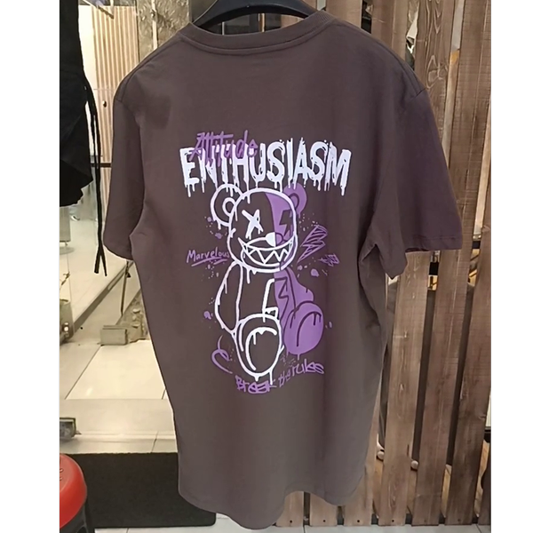 تیشرت وارداتی یونیسکس طرح freak bear