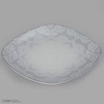 سرویس غذاخوری 73 پارچه 12 نفر چینی زرین ایران مدل کواترو ادلین درجه یک