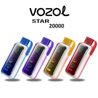 پاد یکبار مصرف ووزل Vozol 20000 Puff مدل STAR