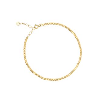 دستبند زنجیری طلا 18 عیار زنانه  مریم اکرمی گلد گالری مدل کارتیه