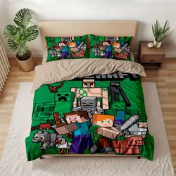 سرویس خواب مدل ماینکرافت Minecraft کد 04 یک نفره 5 تکه