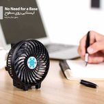 پنکه دستی شارژی قابل حمل | 3 سرعته USB کم‌صدا