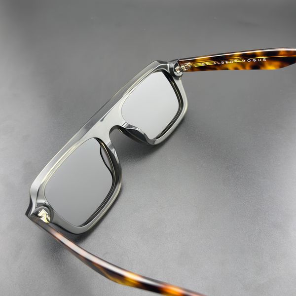 عینک آفتابی خلبانی (Aviator) آلبرت وگ مدل S32101C3 Acetate Avantgarde Visionary