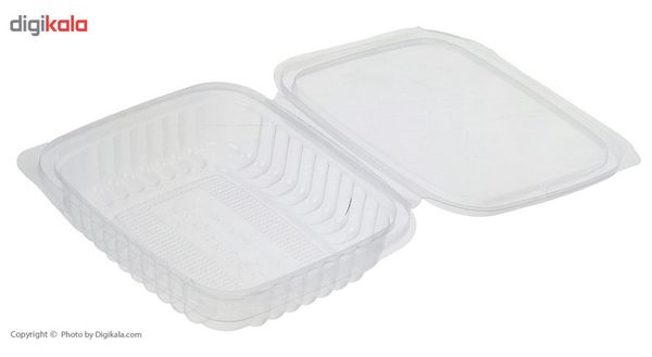 ظرف یکبار مصرف گسترش پلاستیک بسته 12 عددی