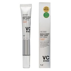 کرم دور چشم روشنکننده و ضدچروک VT Reedle Shot Vita-Light | شفافکننده، جوانساز و ضدتیرگی