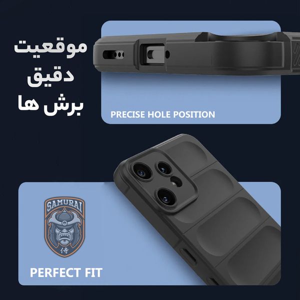 کاور سامورایی مدل Uflax مناسب برای گوشی موبایل ناتینگ CMF Phone 2 Pro