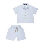 ست پیراهن و شلوارک پسرانه مدل MDSS-CG4143