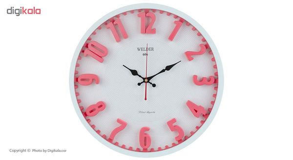ساعت دیواری ولدر مدل 606