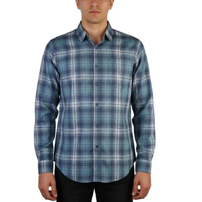 پیراهن آستین بلند یقه برگردان مردانه مدل MDSS-CH7026