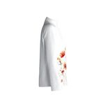 شومیز آستین بلند زنانه مدل لینن چاپی فلورا