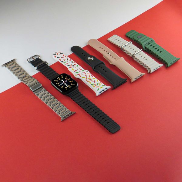 ساعت هوشمند ورنا مدل T45 Pro max With 7 Bands، مناسب برای ورزش، روزمره، رسمی، دارای قابلیتهای صفحه نمایش رنگی و لمسی، کنترل موس