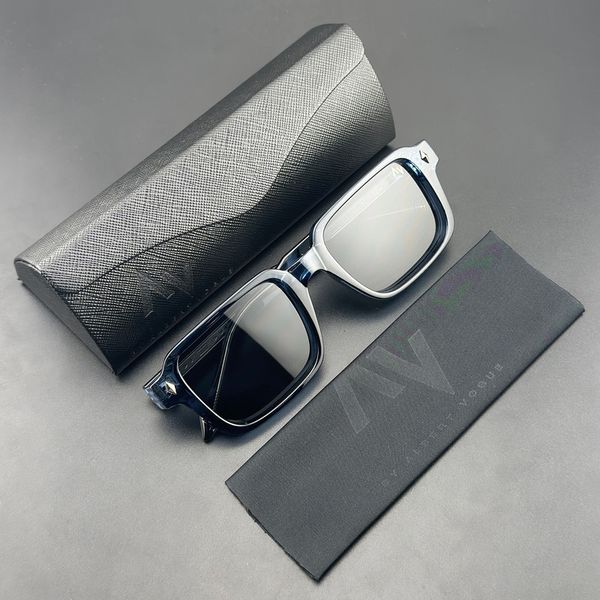 عینک آفتابی مربعی آلبرت وگ مدل SZ8103 Sapphire Obsidian