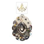 کریستال آویز لوستر کد LA204-P2 بسته 12 عددی