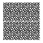 برچسب چراغ خودرو رادیانس طرح Gravel کد J82 بسته دو عددی