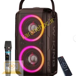 اسپیکر بلوتوثی قابل حمل دبلیو-کینگ مدل T9