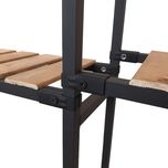 شلف طبقه فلز و چوب مدل مِهراد