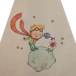 چادر بازی کودک مدل سرخپوستی طرح شازده کوچولو PT517 به همراه کوسن