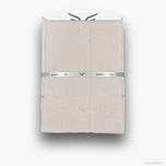 پیراهن مردانه کرم استخوانی پارچه فلورا