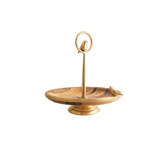 شیرینی خوری گلدکیش مدل گلدن برد کد GK829524