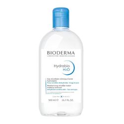 محلول پاک کننده آرایش صورت بایودرما مدل Hydrabio H2O حجم 500 میلی لیتر