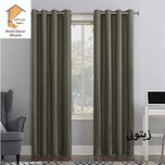 پرده نوین دکور سیلوانا مدل کتان 28 سایز 280 × 140 سانتی متر 