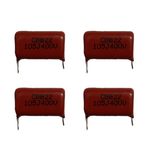 خازن سرامیکی 100 نانوفاراد 400 ولت مدل CBB22 بسته 4 عددی