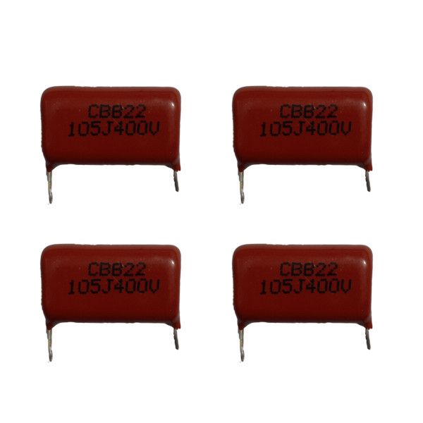 خازن سرامیکی 100 نانوفاراد 400 ولت مدل CBB22 بسته 4 عددی