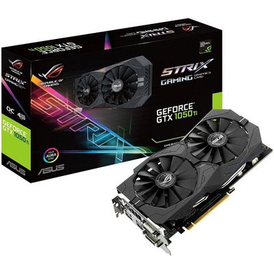 ( درحد نو ) Graphic Card ASUS ROG GTX 1050 TI OC 4G