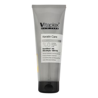 نرم‌کننده مو ویتاپلکس مدل Keratin Care حجم 250 میلی‌لیتر