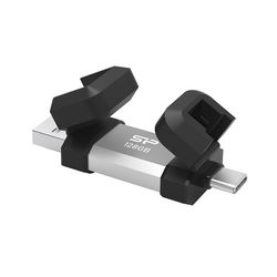 فلش مموری OTG سیلیکون پاور مدل C51 ظرفیت 128 گیگابایت